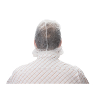 Disposable Hood, Polypropylene, White Mukwa Safety Services