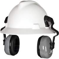 Sound Control SH Full-Brim Hat Earmuff, Cap Mount, 25 NRR dB Mukwa Safety Services