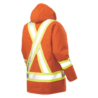 Parka de s&eacute;curit&eacute;, Orange haute visibilit&eacute;, Grand Mukwa Safety Services