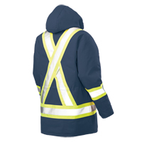 Parka de s&eacute;curit&eacute;, Bleu marine, Grand Mukwa Safety Services
