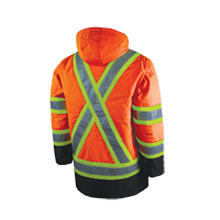 Parka de s&eacute;curit&eacute; doubl&eacute;, Orange haute visibilit&eacute;, Grand Mukwa Safety Services