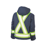 Manteau de s&eacute;curit&eacute;, Bleu marine, Grand Mukwa Safety Services
