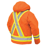 Manteau de s&eacute;curit&eacute;, Orange haute visibilit&eacute;, Grand Mukwa Safety Services