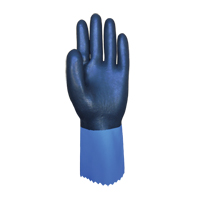 Gants enti&egrave;rement tremp&eacute;s et r&eacute;sistants aux produits chimiques Summitech, Taille Petit/7, 11,8" lo, Chloropr&egrave;ne, Doublure en Poly-coton, 59 mils Mukwa Safety Services