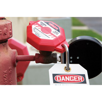 Stopout&reg; Valve Handle Lockout, Gate Type Mukwa Safety Services