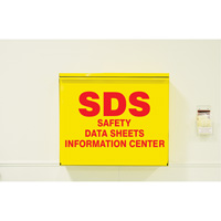 Armoire de rangement pour fiches signal&eacute;tiques, Anglais, Compris reliures Mukwa Safety Services