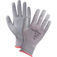 DMF-Free Coated Gloves, 9/Large, Polyurethane Coating, 15 Gauge, Nylon Shell Mukwa Safety Services