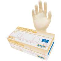 Disposable Gloves, Small, Latex, 4-mil, Powder-Free, Natural, Class 2 Mukwa Safety Services