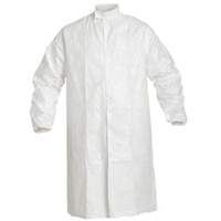Lab Coat, Tyvek&reg; IsoClean&reg;, White, Small Mukwa Safety Services