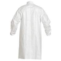 Lab Coat, Tyvek&reg; IsoClean&reg;, White, Small Mukwa Safety Services