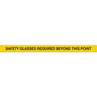 Marqueur robuste pour le sol Tough-Mark, Rectangle, 48" lo x 2" la, Jaune, Poly&eacute;thyl&egrave;ne Mukwa Safety Services