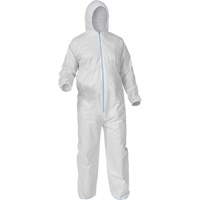 Combinaison protectrice, Moyen, Blanc, Microporeux Mukwa Safety Services