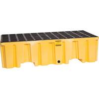 Spill Containment Pallet, 66 US gal. Spill Capacity, 26.25" x 51" x 13.75" Mukwa Safety Services