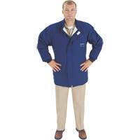 Arc Flash Jacket, Medium, Blue, 40 cal/cm² Mukwa Safety Services