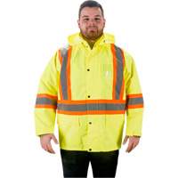 Imperm&eacute;able RZ1000, Polyester, Petit, Jaune lime haute visibilit&eacute; Mukwa Safety Services