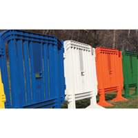 Barricade Minit, Emboîtables, 49" lo x 39" h, Vert Mukwa Safety Services