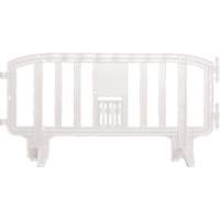 Barricade Movit, Emboîtables, 78" lo x 39" h, Blanc Mukwa Safety Services