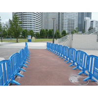 Barricade Minit, Emboîtables, 49" lo x 39" h, Vert Mukwa Safety Services