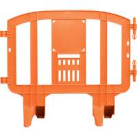 Barricade Minit, Emboîtables, 49" lo x 39" h, Orange Mukwa Safety Services