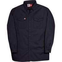 Chemise &agrave; boutons Westex UltraSoft, Petit, Bleu marin Mukwa Safety Services