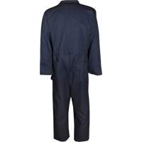 Twill Workwear Deluxe Coveralls, Men's, Navy Blue, Size 36 Mukwa Safety Services