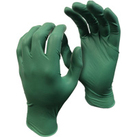 Gants 5559PF Green Monkey, Petit, Nitrile, 4 mils, Sans poudre, Vert Mukwa Safety Services