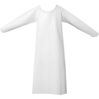 CoverMe Gowns, One Size, White, Polyurethane Mukwa Safety Services