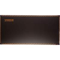 Anti-Fatigue Standing Mat, Smooth, 18" x 36" x 1", Black, Rubber Mukwa Safety Services