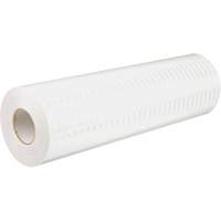 High Intensity Prismatic Grade Reflective Sheeting, 2" W x 150' L, 19 mils, White Mukwa Safety Services