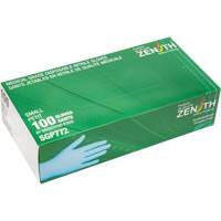 Puncture-Resistant Medical-Grade Disposable Gloves, Small, Nitrile, 4.5-mil, Powder-Free, Blue, Class 2 Mukwa Safety Services