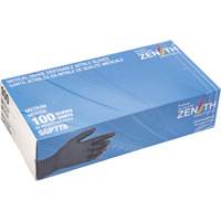 Puncture-Resistant Medical-Grade Disposable Gloves, Medium, Nitrile, 5-mil, Powder-Free, Black, Class 2 Mukwa Safety Services