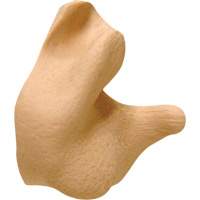 Custom Molded Earplugs, Uncorded, Pair - Retail Box, 26 dB NRR, One-Size Mukwa Safety Services