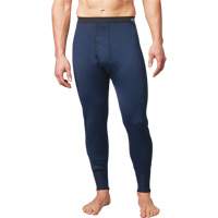 FR Base Layer Long John Pants, Men's, Small, Navy Blue Mukwa Safety Services