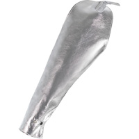Welder's Heat Resistant Sleeves, 18", Aluminized Kevlar&reg;, Silver Mukwa Safety Services