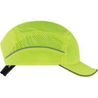 Skullerz&reg; 8955 Lightweight Bump Cap Hat, High Visibility Lime Green Mukwa Safety Services