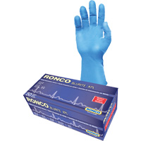 Blurite XPL Examination Gloves, Small, Nitrile, 8-mil, Powder-Free, Blue, Class 2 Mukwa Safety Services