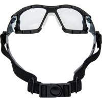 Z2900 Series Safety Glasses with Foam Gasket, Clear Lens, Anti-Scratch, ANSI Z87+/Meets/Exceeds CSA Z94.3 Mukwa Safety Services