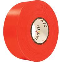 Flagging Tape, 1.1875" W x 164' L, Fluorescent Orange Mukwa Safety Services