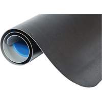 WD Elegance Anti-Microbial Mats, Smooth, 2' x 3' x 9/16", Black, Vinyl Mukwa Safety Services