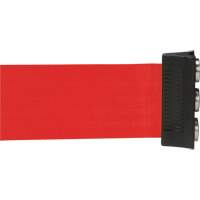 Magnetic Tape Cassette for Build-Your-Own Crowd Control Barrier, 12', Red Tape Mukwa Safety Services