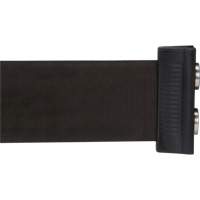 Magnetic Tape Cassette for Build-Your-Own Crowd Control Barrier, 7', Black Tape Mukwa Safety Services