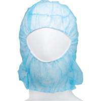 Disposable Hood, Polypropylene, Blue Mukwa Safety Services