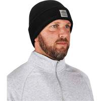 N-Ferno&reg; Rib Knit Beanie Hat, One Size, Black Mukwa Safety Services