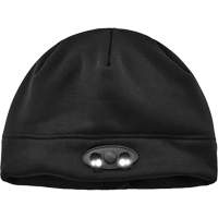 N-Ferno&reg; Skull Cap Beanie Hat with LED Lights, One Size, Orange Mukwa Safety Services