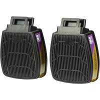 Secure Click Respirator Cartridge & Filter, Combination Gas/Vapour Cartridge and Particulate Filter, Multi-Gas/Vapour/P100 Mukwa Safety Services
