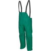 Dominator Limited Flammability Rain Pants, Large, Polyester/PVC, Green Mukwa Safety Services