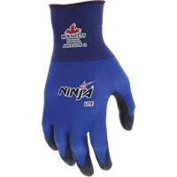 Ninja&reg; Lite Coated Gloves, Large, Polyurethane Coating, 18 Gauge, Nylon Shell Mukwa Safety Services