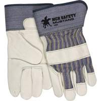 Mustang Fitters Gloves, Large, Grain Cowhide Palm, Fleece Inner Lining Mukwa Safety Services
