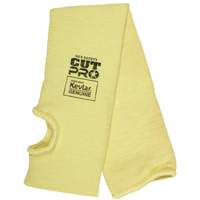 Safety Cut Pro Cut Resistant Sleeve, Kevlar&reg;, 18", ASTM ANSI Level A3, Yellow Mukwa Safety Services