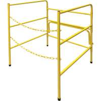 Manhole Guard Rail, Steel Mukwa Safety Services